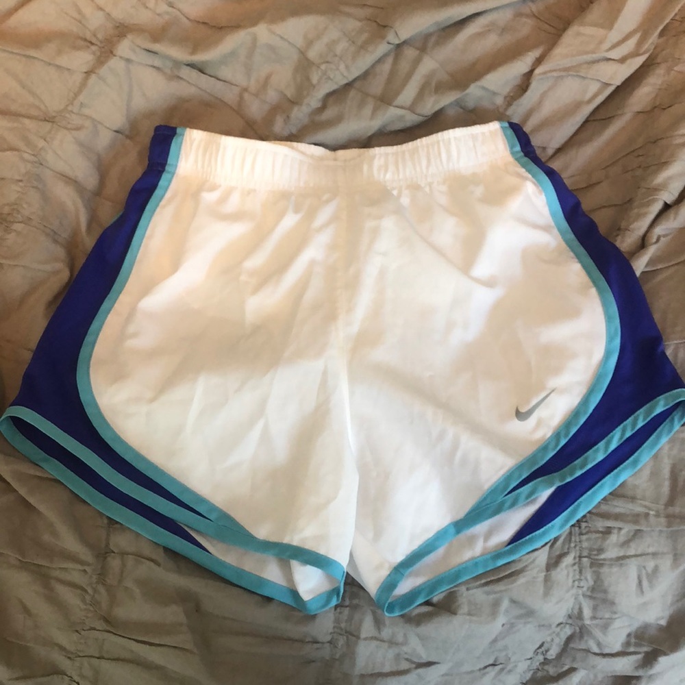 White Nike Athletic Shorts